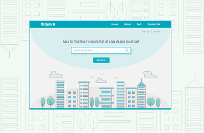 Landing Page adobe atwork branding design designer illustration illustrator ui ux vector