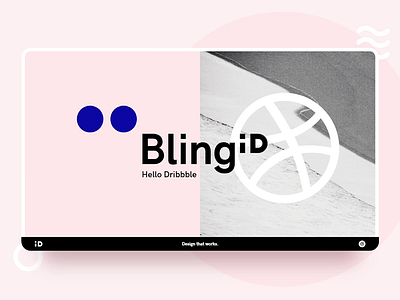 Hello Dribbble! We are Bling iD animation app branding debut debut shot design interaction intro mobile motion design pink portfolio product design typography ui ux visual design visual identity webdesign website