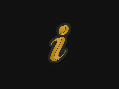 36 Days of Type - I 36daysoftype07 adobe cursive goldeneye goodtype handlettering handmade illustrator lettering script theletteringcontinues typebytrade typegang