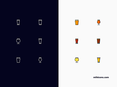 Milk Icons app app design app icon design flat icons graphicdesign icon icon design icon set icons illustrator interface icons milk icons ui uidesign uidesigner uiux uxdesign webdesign webicons