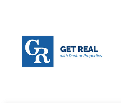 Get Real! design graphic design logo logo design logodesign logomark logos logosai real estate real estate agency real estate logo