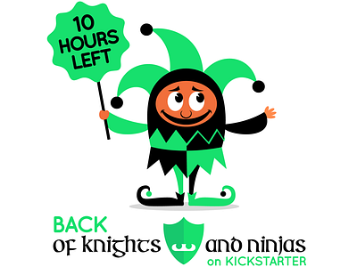 Last Call! card game countdown dragon family jester kickstarter kingdom medieval ninja