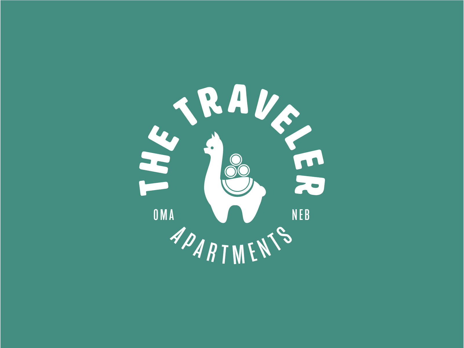 Example of The Traveler Apartments Logo
