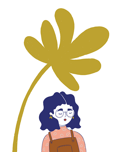 Palm by Emily Small abstract adobe illustrator character design design digital art digital artist drawing feminism girl gang girl power glasses graphic artist hand drawn illustration illustrator portrait procreate procreate art vector woman