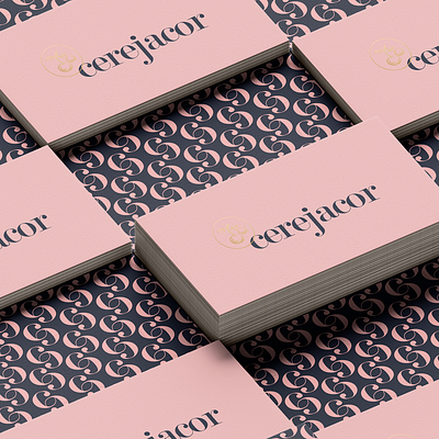 Cerejacor brand identity branding cosmetic design logo