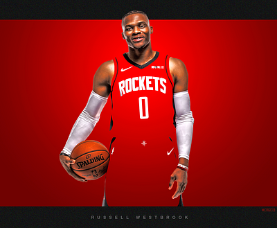 „COLOR BOUND“ Russell Westbrook artwork basketballedits custombasketballcards customtradingcards fancustomcards nbafancards