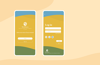 Log in Page adobe xd daily ui dailyui design illustration log in login design login screen ui ux vector