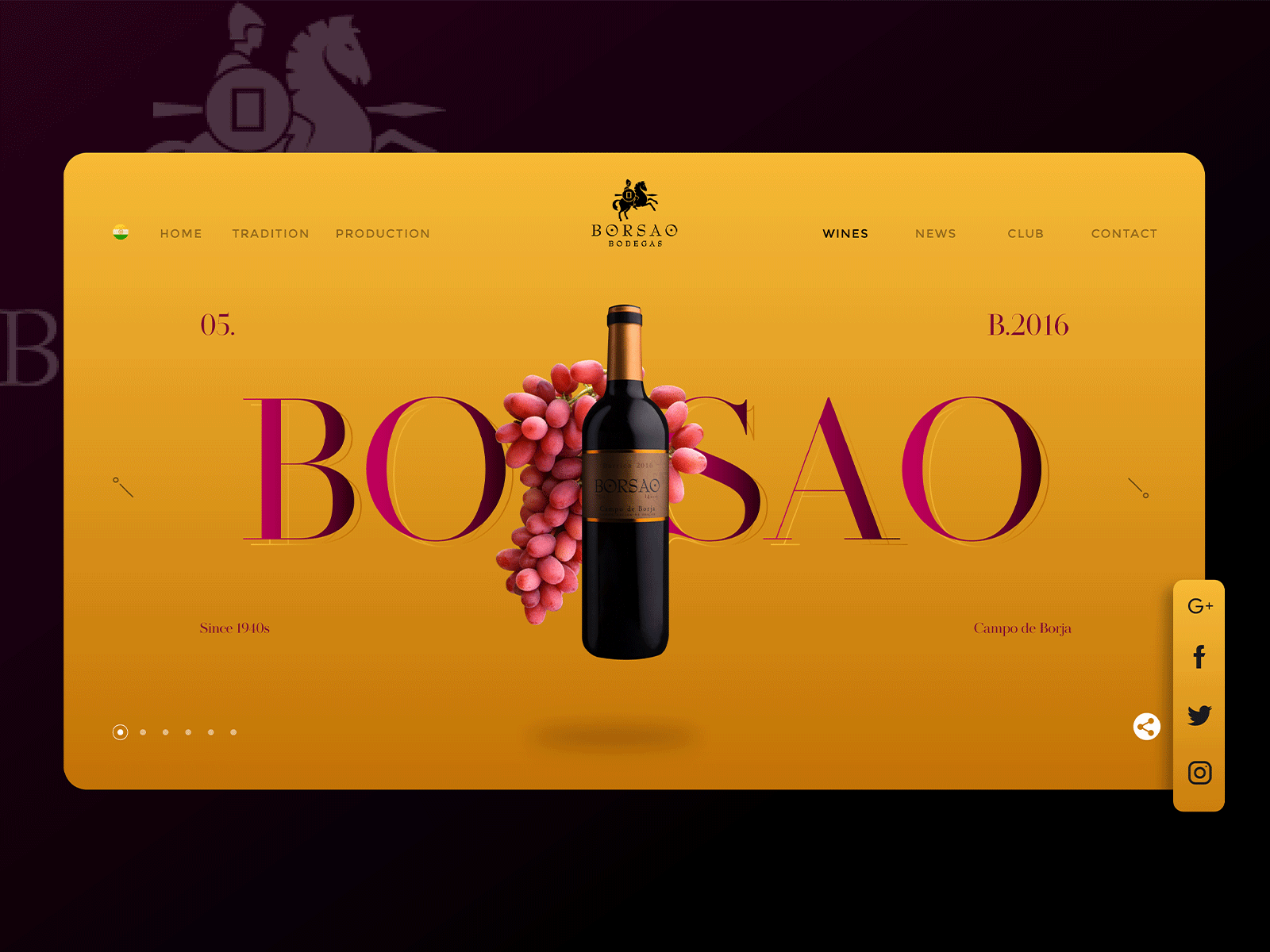 Social Share for BORSOA @dailyui @socialshare app borsoa dailyui design dribbble gif google graphic icon instagram logo minimal twitter ui ux vector wine