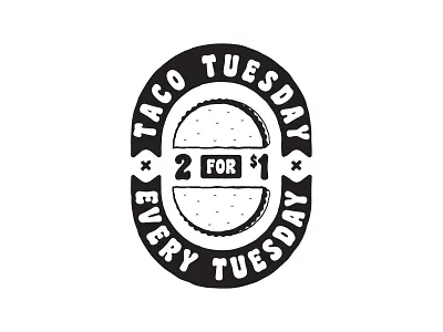 10. Taco Tuesday "Badge Daddy" art colors design doodles illustration illustrator vector