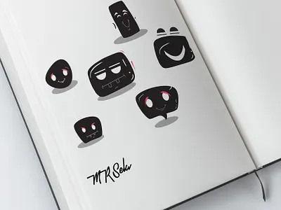 Meet Mr Sela characterdesign funny character illustration mobile