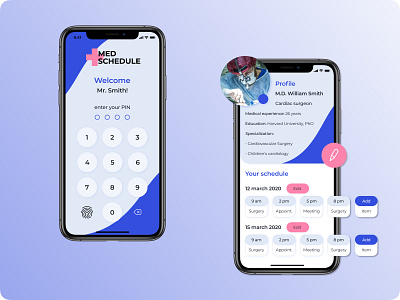100 DailyUI #006 - User Profile app daily ui dailyui dailyui 006 dailyuichallenge design doctor doctor app doctor profile figma medical app medicine profile sketch ui ux