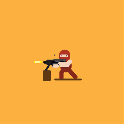 Urban Warfare Chibi adobe creative design flat graphic graphic design icon illustration illustrator vector