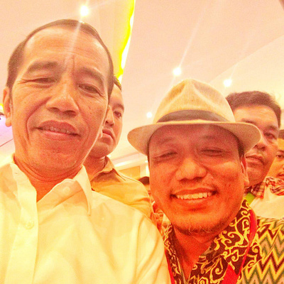 Beautiful moment with Mr Presiden jokowi rachmad rofik