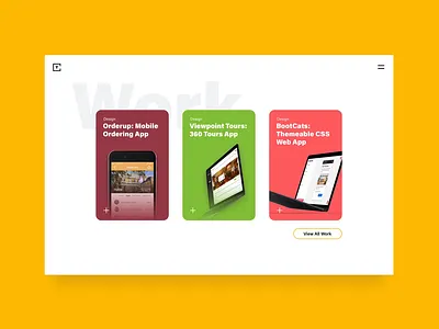 2020 Portfolio Latest Work Section brand branding design framer framerx portfolio portfolio site project turansky ui ux website work xd