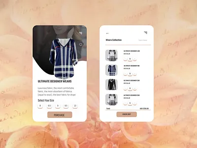 E-commerce app behance dailyui design designwithuche