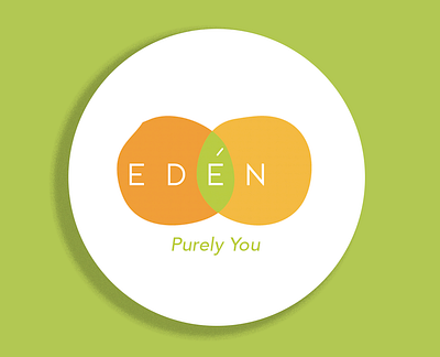 EDÉN | Purely You app branding layout design logo ux