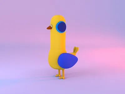 Pigeon Model cinema 4d school of motion