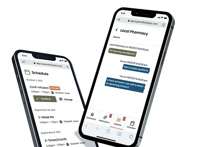 Superior Biologics mobile patient app seo