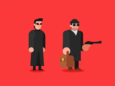 Broforce pt.3 broforce character flat game art illustration leon neo vector