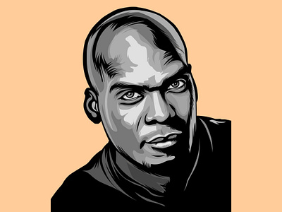 Black and White Vector Portrait design illustration illustration art portrait portrait design portrait illustration vector vector art vector artwork