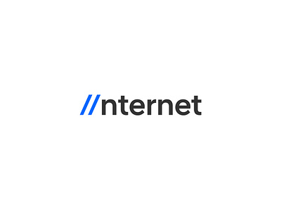 Internet http internet logo logodesign logotype minimal typogaphy