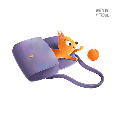 Squirrel`s orange animal illustration animals cartoon illustration character characterdesign childrenbook childrenillustration design illustration kids book orange