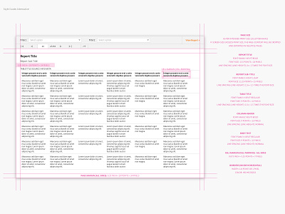 Style sheet alternative specifications style guide style sheet ui guide