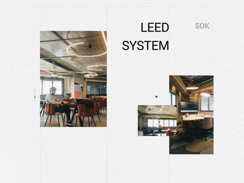 LEED system after effects animation art clean design icon iconography illustration landing layout minimal motion graphics