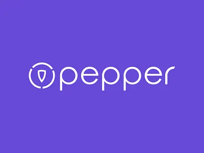 Pepper logo brand brand identity branding branding concept branding design design foster graphic graphic design graphicdesign logo logodesign logos logotype marketing purple purple logo social app ui uiux