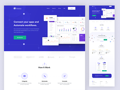 Landing Page Design homepage homepage design landing page landing page design saas landing page ui design ui designer uiux ux design ux designer web design web design agency web design and development website website concept website design website designer