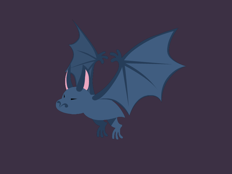 Bat Sprite animation animation 2d bat character animation crivez game game design giulia crivez motion graphic design sprite spritesheet visual design