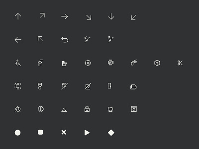 Wayfinding icons design icon wayfinding