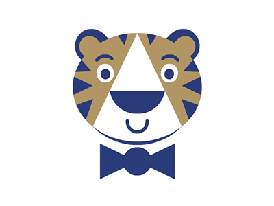 Butler Academy Tiger animation mascot tiger