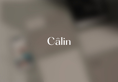 Calin c clean corporate design elegant fashion french frenchie hug logo luxury modern soft typography