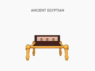 Ancient Egyptian bed bed furniture