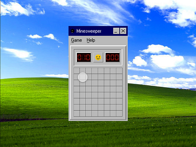 🌀 RUN THROUGH THE MINES LIKE A PRO animation bitmap concept daily ui dailyui game games interaction minesweeper old pixels retro ui ux windows windows 95