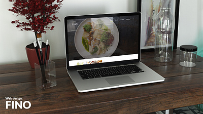 Web design. FINO design figma restaurant ui web webdesign website