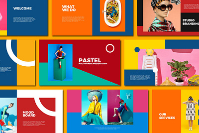 Envoro Pastel - Powerpoint Templete art business clean creative design digital art elegant modern pastel pastel color pastel colors pastels powerpoint powerpoint design powerpoint presentation powerpoint template powerpoint templates presentation simple template