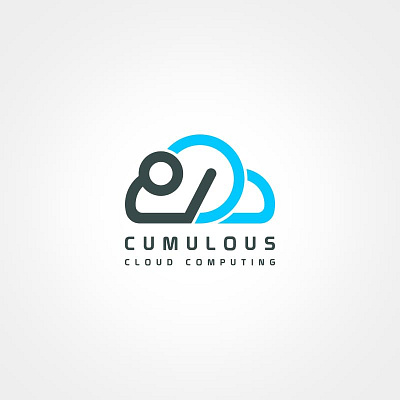 Cumulous cloud cloudcomputing cumulous dailylogochallenge design icon illustrator illustrator cc logo logodesign vector