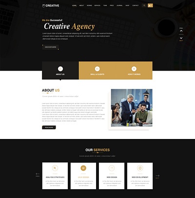 Homepage branding landing page prototype typography ui ux webpage website design