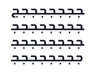 36 days of Type: Arabic 36daysofmultiscripttype 36daysoftype 36daysoftype07 arabic arabic font jeem wip