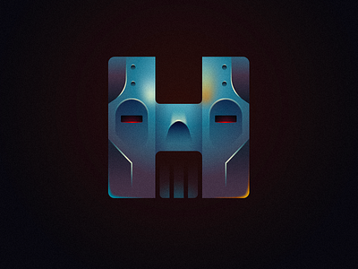 Humanoid 36daysoftype design illustration skull