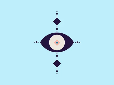 Eye Logo brand identity branding design digital art geometric logo icon iconography logo design symbols ui