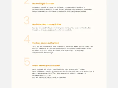 Road4us design ui ux web website