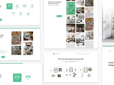 House2home style ui ux web website design