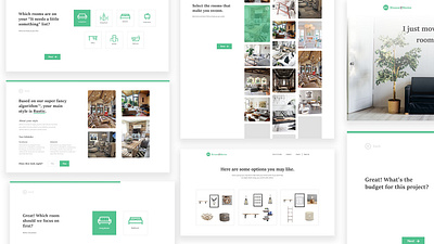 House2home style ui ux web website design