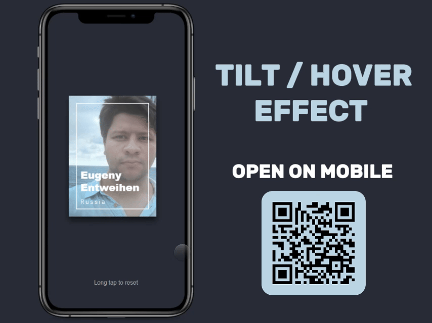 Tilt Hover Effects animation free throw gif interaction pie protopie prototype ui ui animation ux