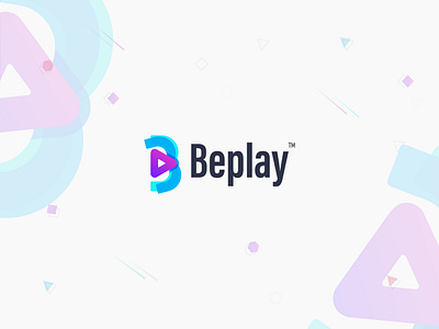 Beplay - Short video maker logo design branding abstract agency analytics app best designer best logo design brand branding identity branding creative logo digital letter logo logo designer logotype modern logo play icon play logo symbol video logo video logo maker