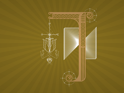 36daysoftype – J 36days 36daysoftype art deco letter type typo