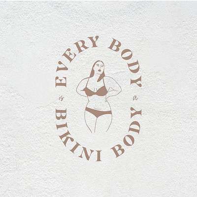 Body Positivity Logo brand design branding design designer designer portfolio icon illustration logo typography